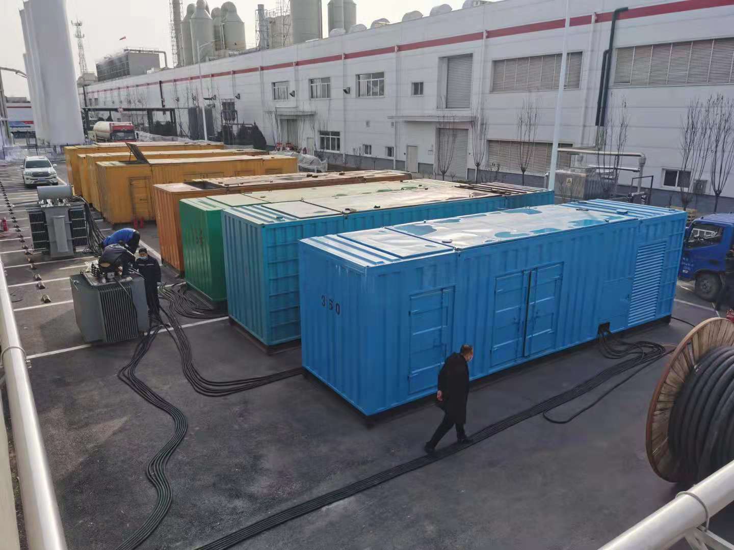兴业出租发电机-柴油发电机组三相采用什么接法